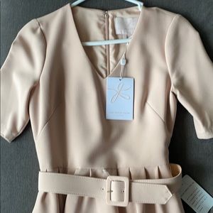 Gal Meets Glam Dress - Nude size 0